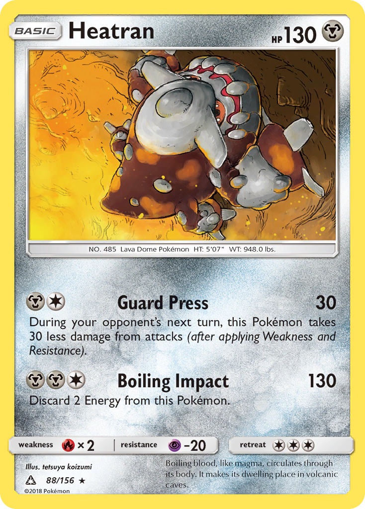 Heatran 88/156 Ultra Prism