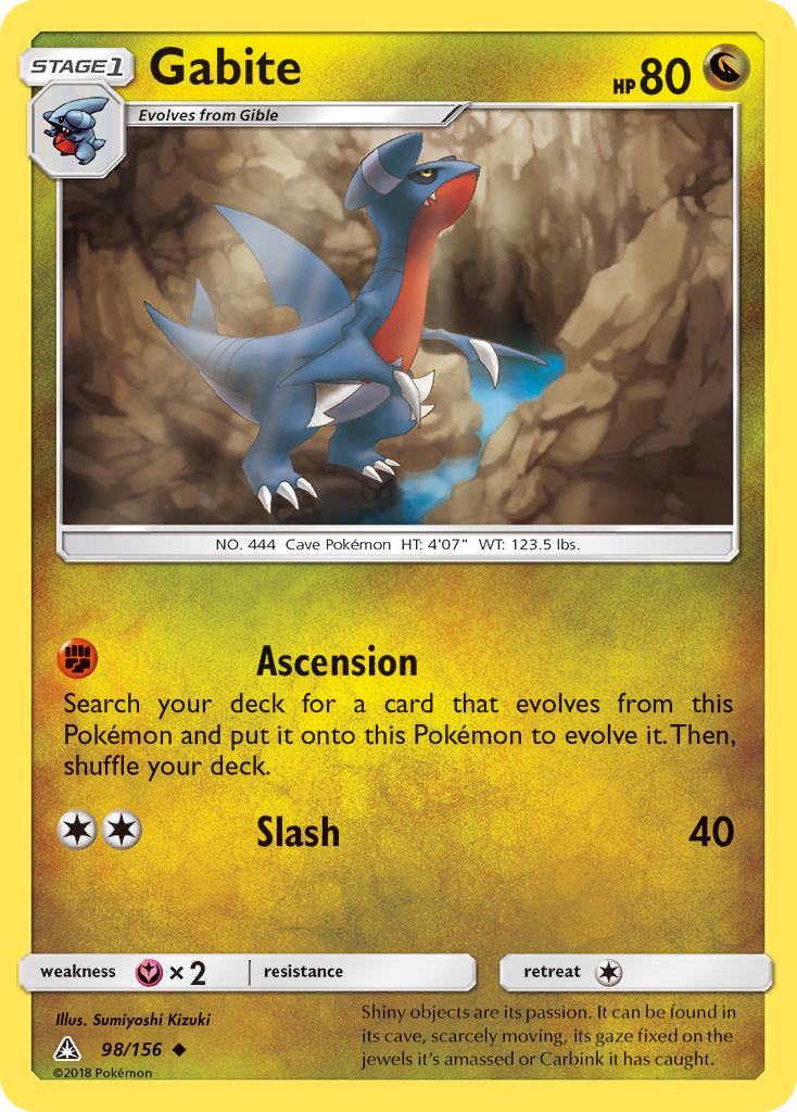 Gabite 98/156 Ultra Prism