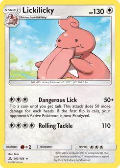 Lickilicky 103/156 Ultra Prism