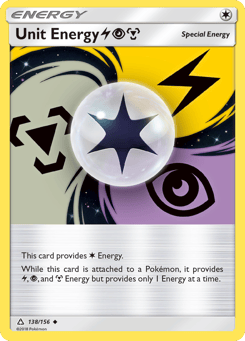 Unit Energy LightningPsychicMetal 138/156 Ultra Prism