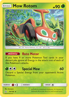 Mow Rotom 14/156 Ultra Prism