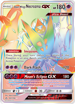 Dawn Wings Necrozma-GX 161/156 Ultra Prism