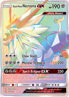 Dusk Mane Necrozma-GX 163/156 Ultra Prism