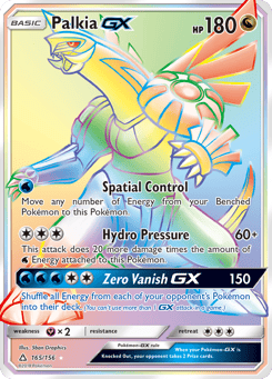 Palkia-GX 165/156 Ultra Prism