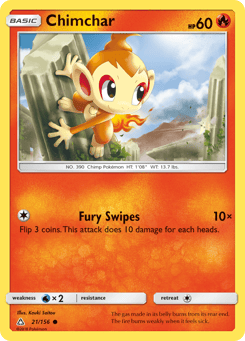Chimchar 21/156 Ultra Prism