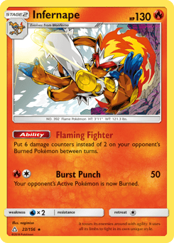 Infernape 23/156 Ultra Prism