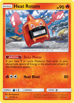 Heat Rotom 24/156 Ultra Prism