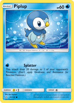 Piplup 31/156 Ultra Prism