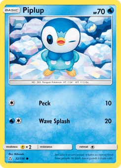 Piplup 32/156 Ultra Prism