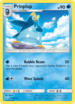 Prinplup 33/156 Ultra Prism