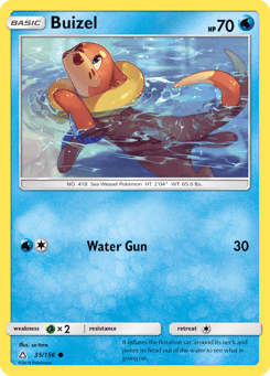 Buizel 35/156 Ultra Prism