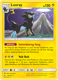 Luxray 48/156 Ultra Prism