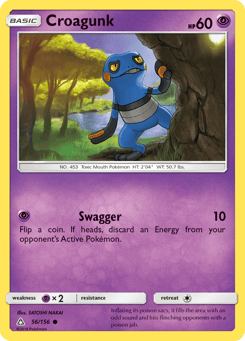 Croagunk 56/156 Ultra Prism
