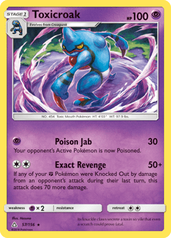 Toxicroak 57/156 Ultra Prism