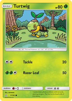Turtwig 7/156 Ultra Prism
