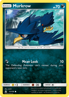 Murkrow 71/156 Ultra Prism