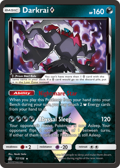 Darkrai ◇ 77/156 Ultra Prism