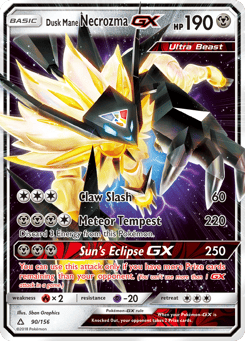 Dusk Mane Necrozma-GX 90/156 Ultra Prism