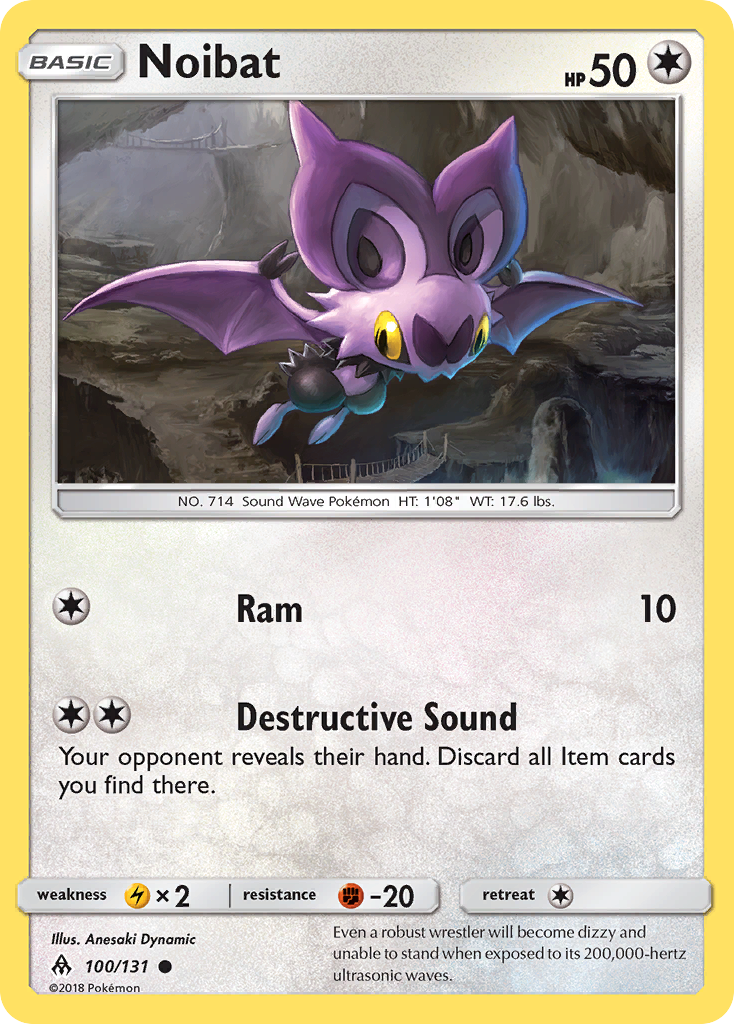 Noibat 100/131 Forbidden Light