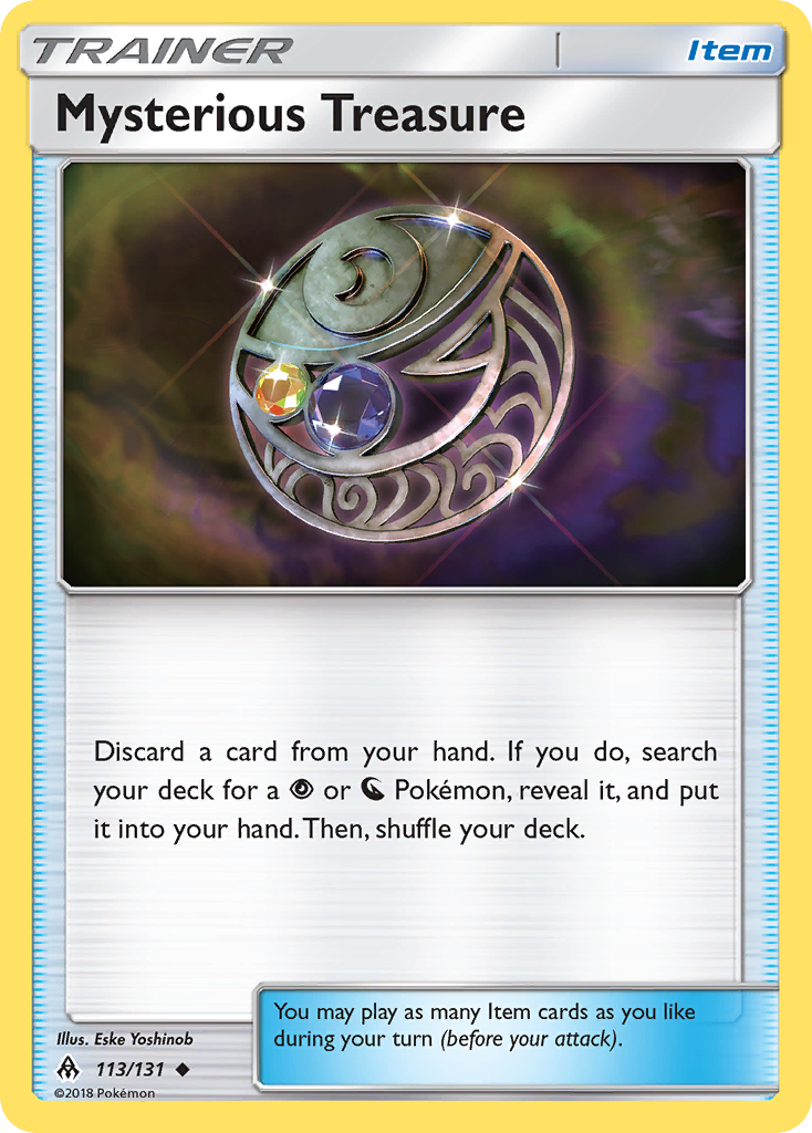 Mysterious Treasure 113/131 Forbidden Light