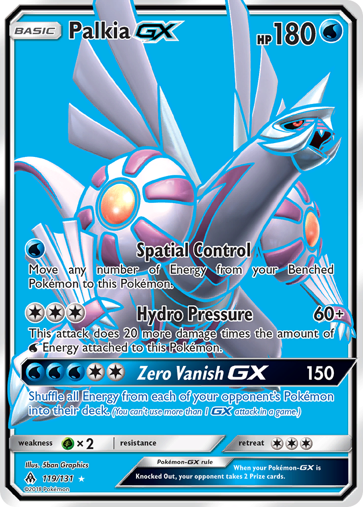 Palkia-GX 119/131 Forbidden Light