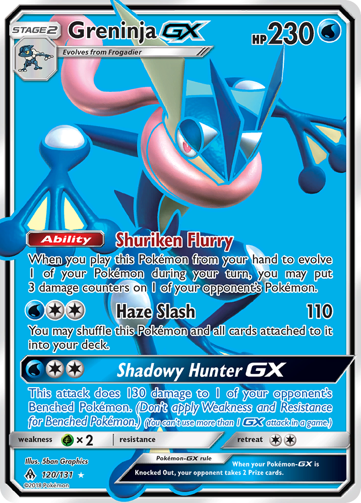 Greninja-GX 120/131 Forbidden Light