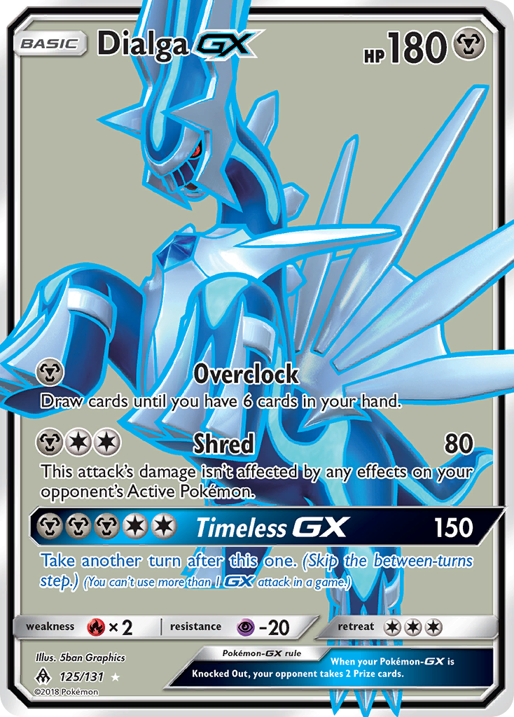 Dialga-GX 125/131 Forbidden Light