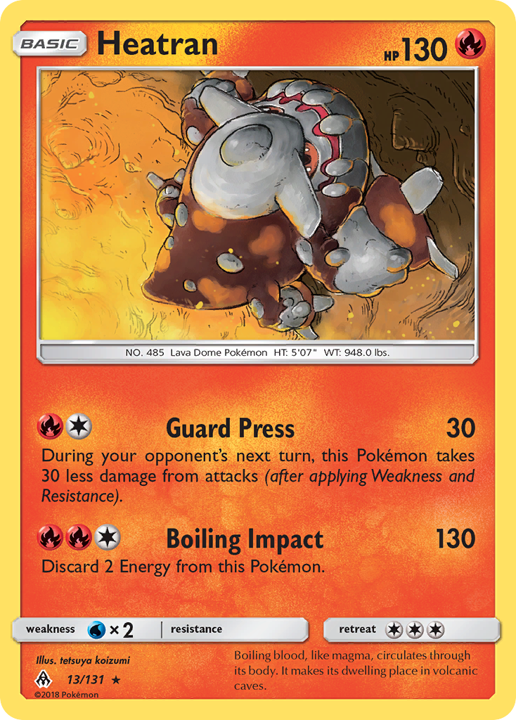 Heatran 13/131 Forbidden Light