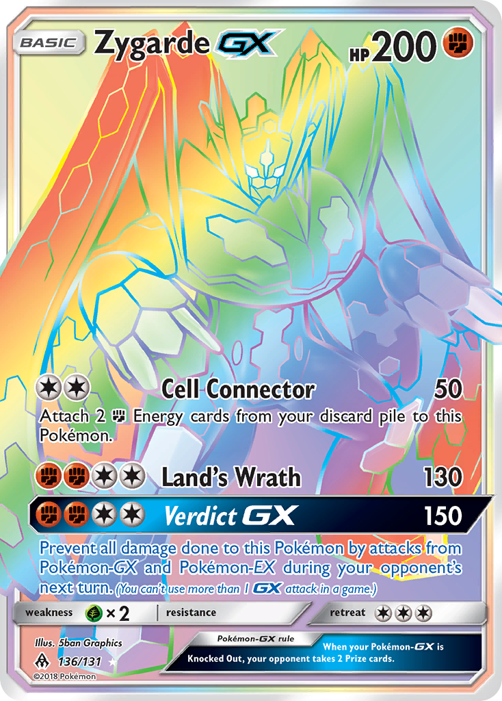 Zygarde-GX 136/131 Forbidden Light