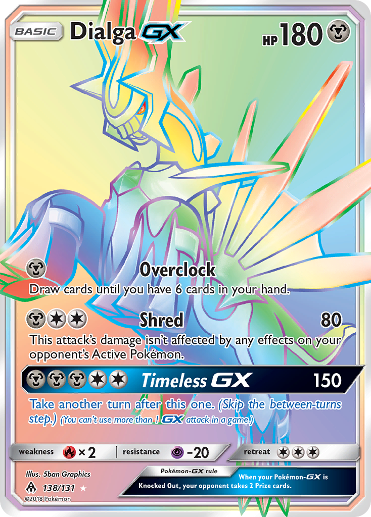 Dialga-GX 138/131 Forbidden Light