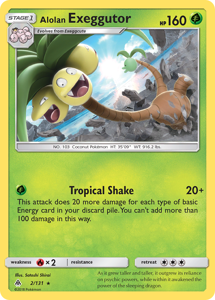 Alolan Exeggutor 2/131 Forbidden Light