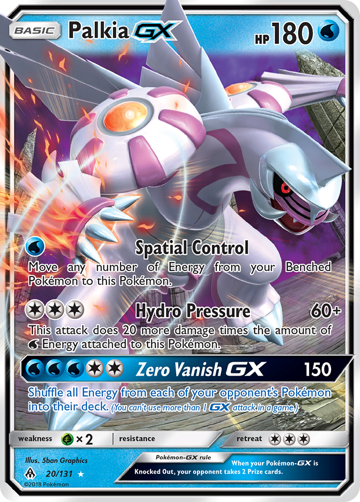 Palkia-GX 20/131 Forbidden Light