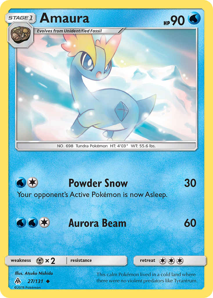 Amaura 27/131 Forbidden Light