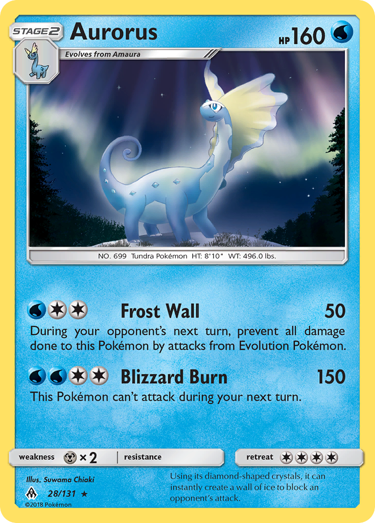 Aurorus 28/131 Forbidden Light