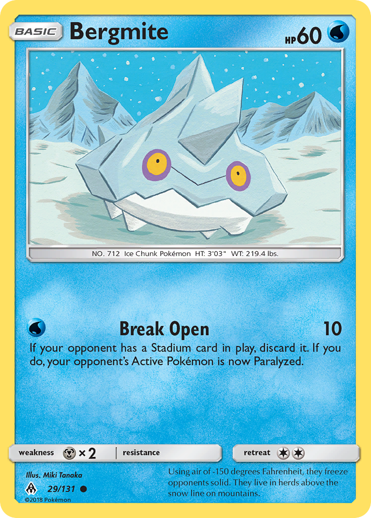 Bergmite 29/131 Forbidden Light
