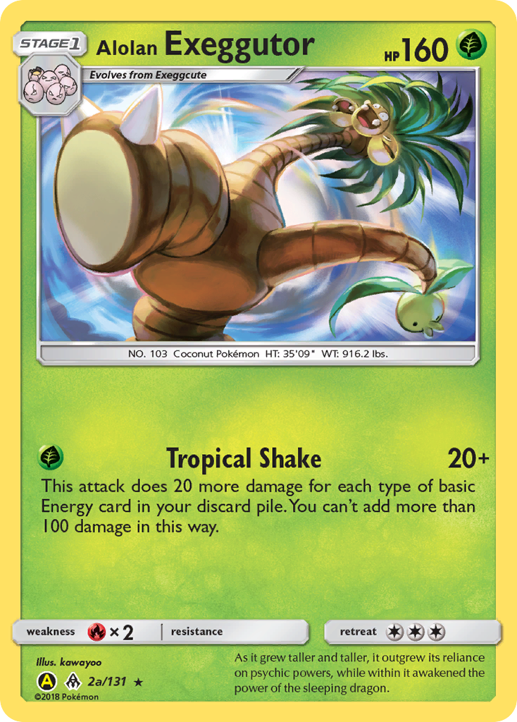 Alolan Exeggutor 2a/131 Forbidden Light