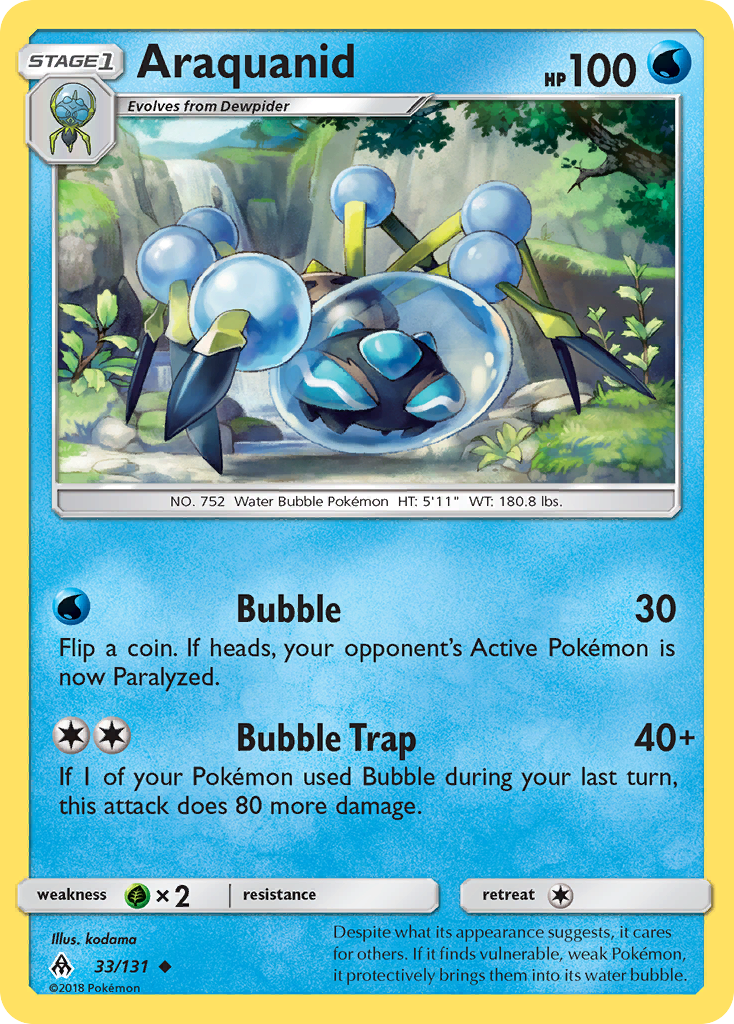 Araquanid 33/131 Forbidden Light