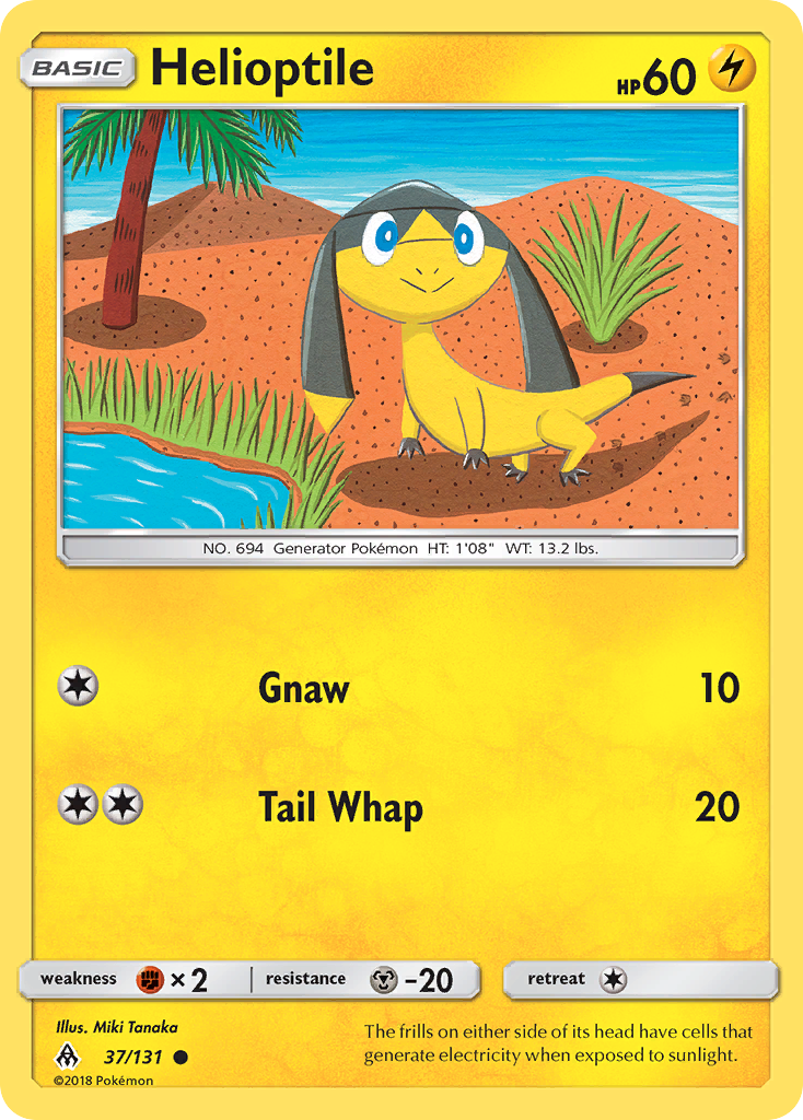 Helioptile 37/131 Forbidden Light