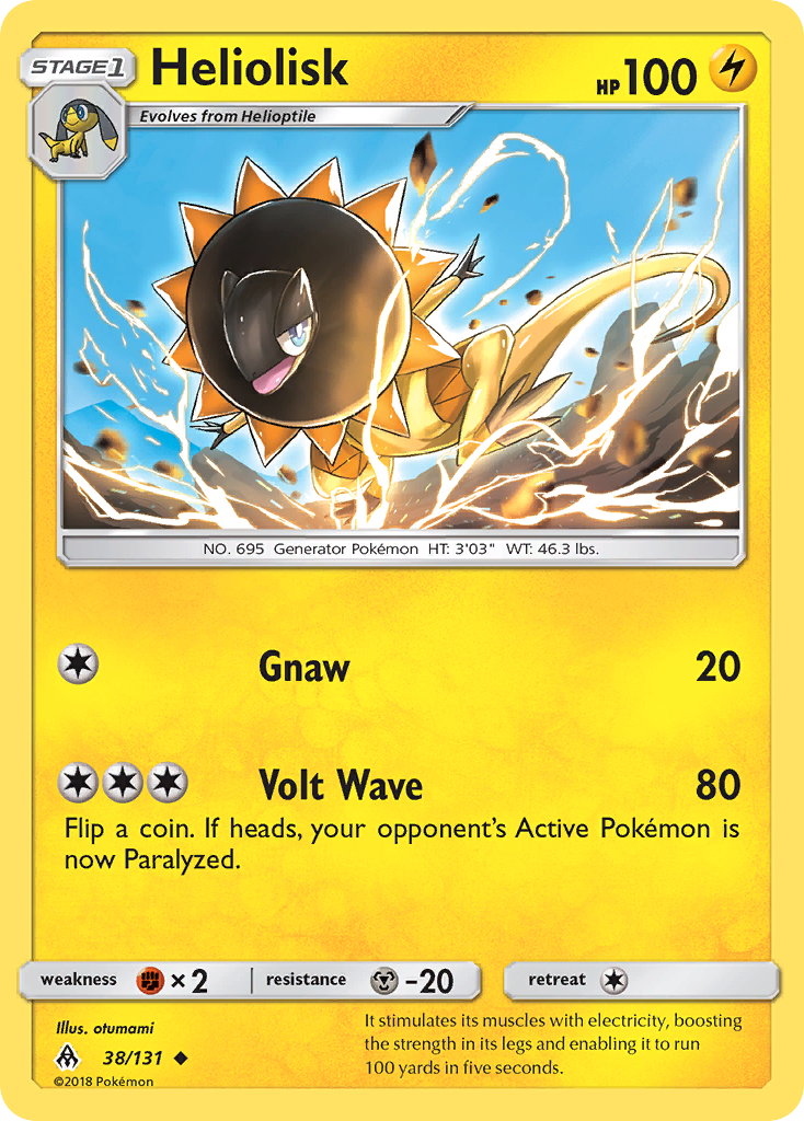 Heliolisk 38/131 Forbidden Light