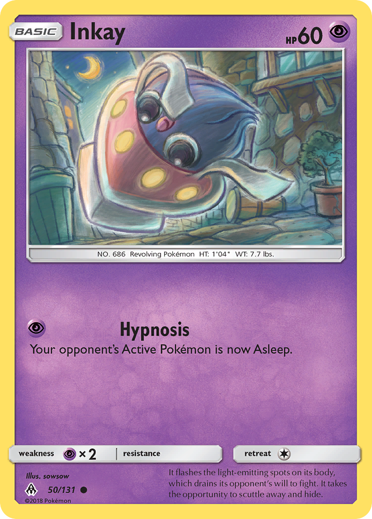 Inkay 50/131 Forbidden Light