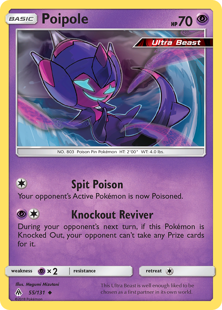 Poipole 55/131 Forbidden Light