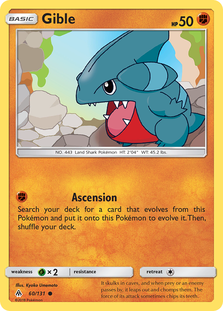 Gible 60/131 Forbidden Light