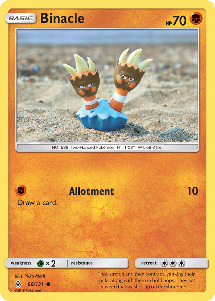 Binacle 66/131 Forbidden Light