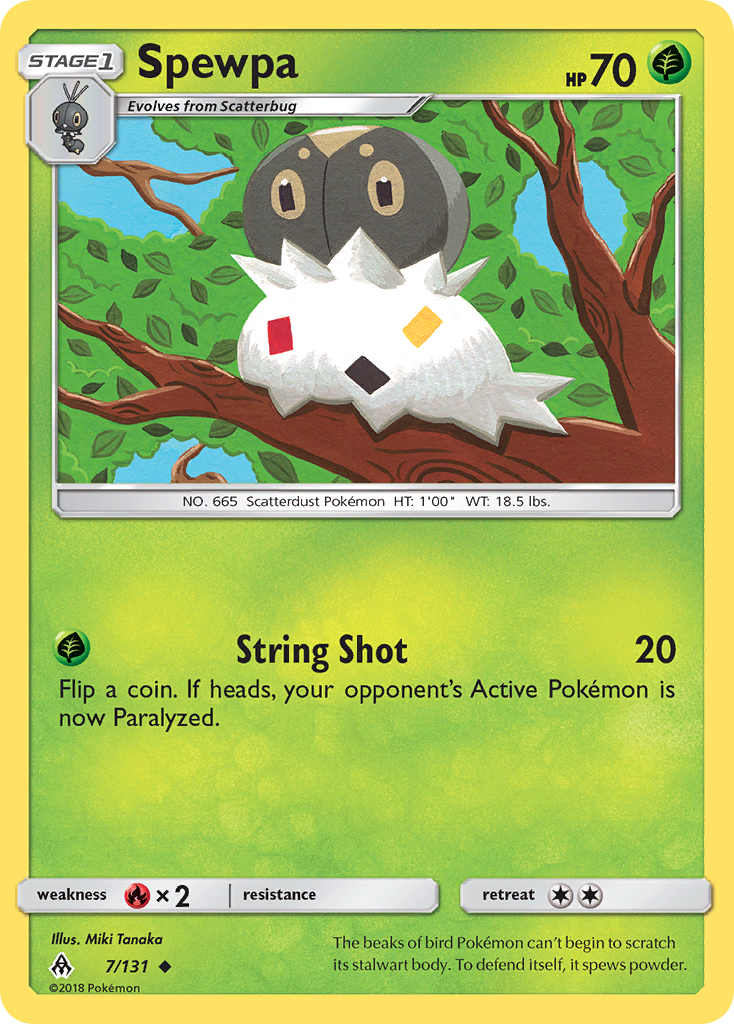 Spewpa 7/131 Forbidden Light