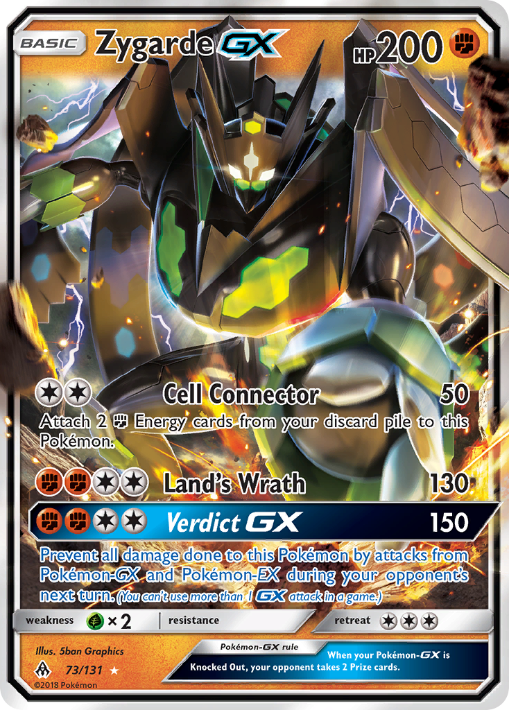 Zygarde-GX 73/131 Forbidden Light