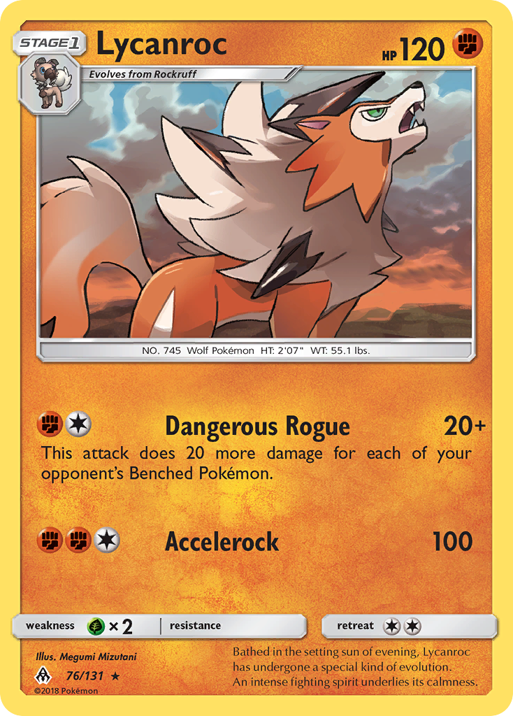 Lycanroc 76/131 Forbidden Light