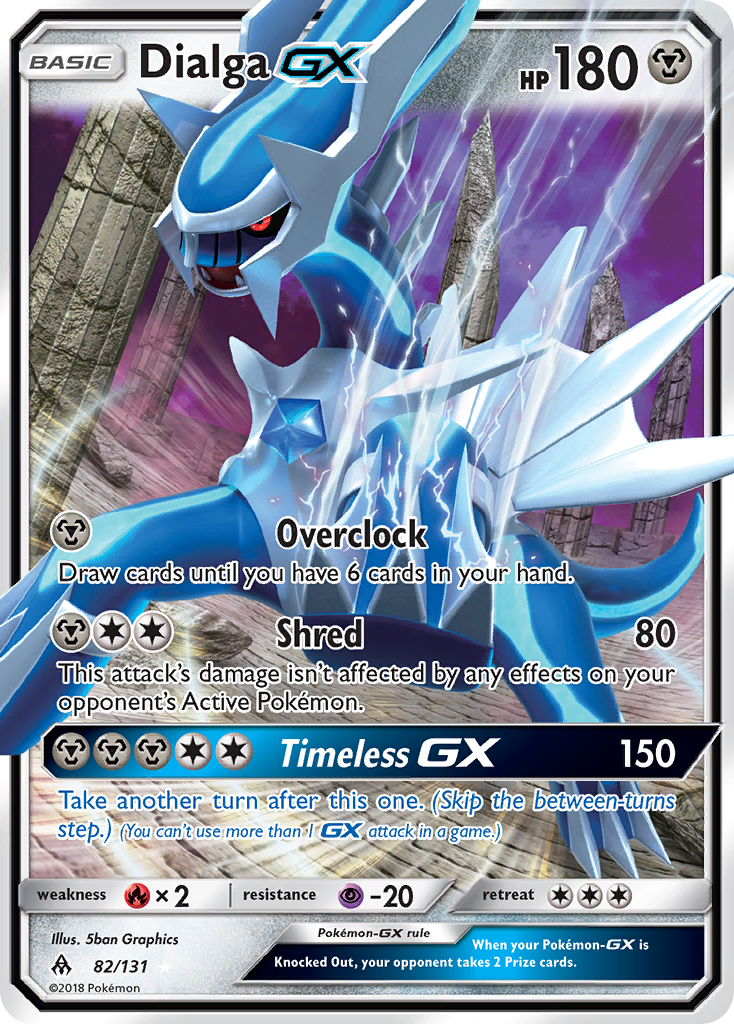 Dialga-GX 82/131 Forbidden Light