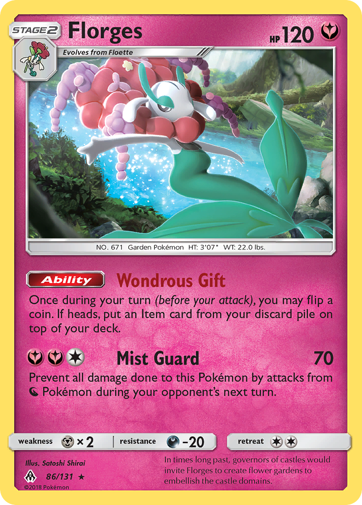 Florges 86/131 Forbidden Light