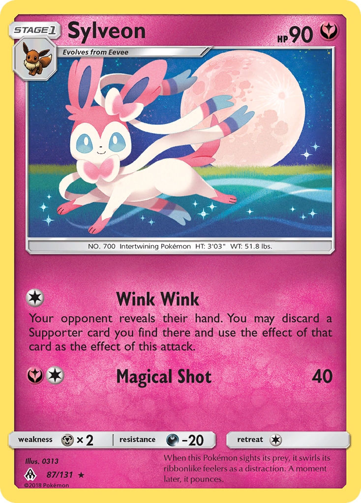 Sylveon 87/131 Forbidden Light