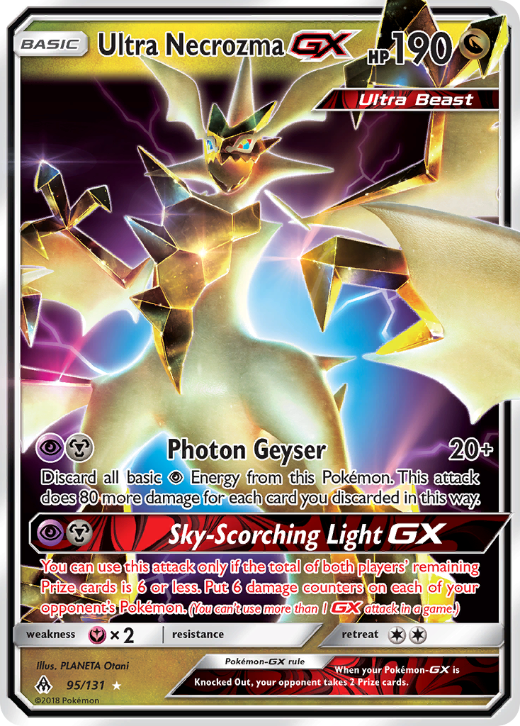Ultra Necrozma-GX 95/131 Forbidden Light